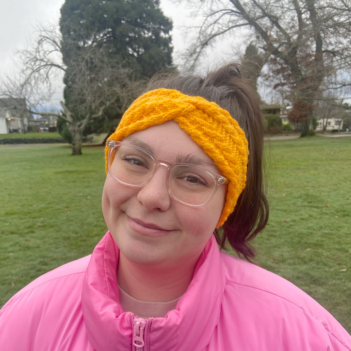 Clementine Ear Warmer  Knitting Pattern – Is Knit