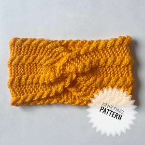 Clementine Ear Warmer | Knitting Pattern
