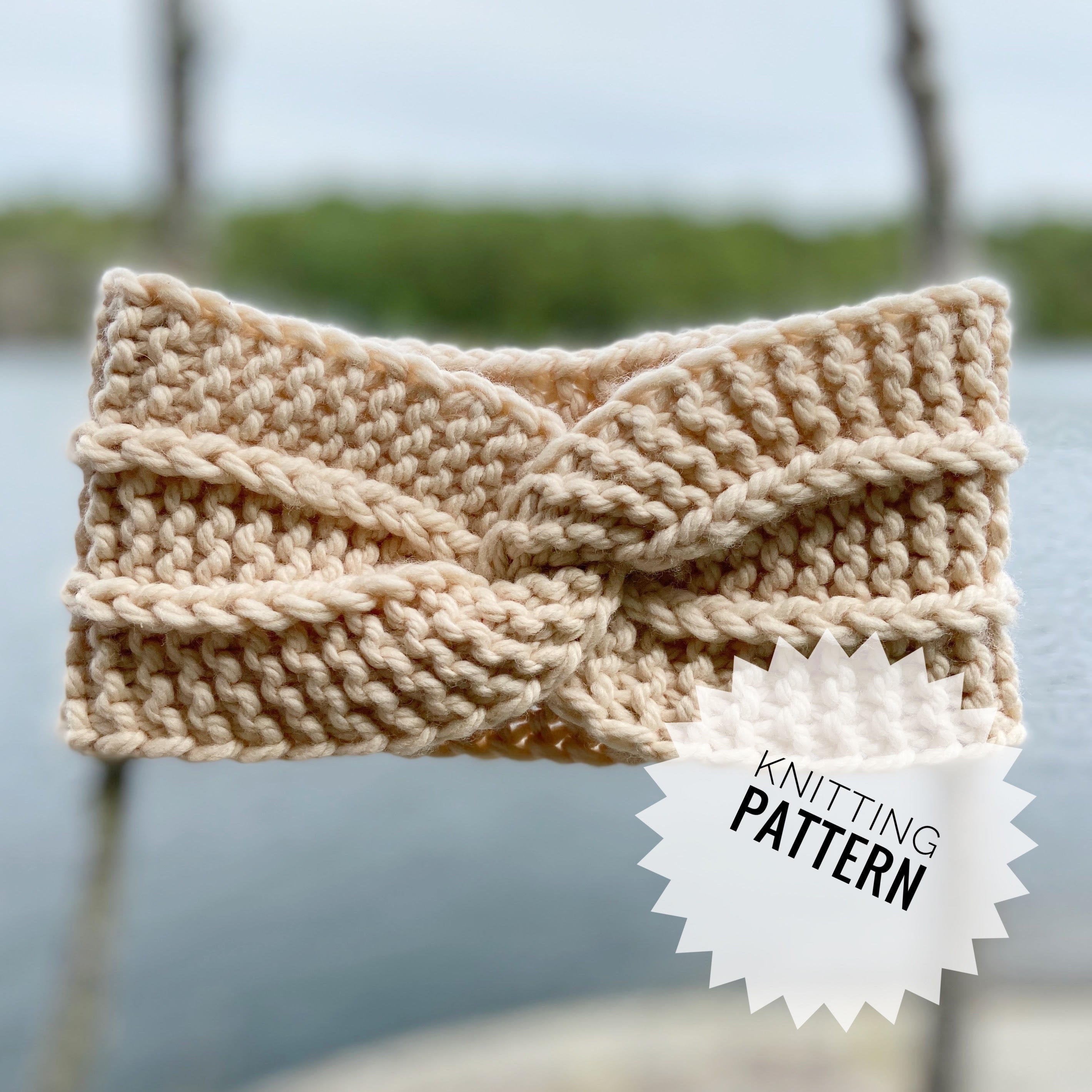 Lakeshore Ear Warmer | Knitting Pattern – Is Knit