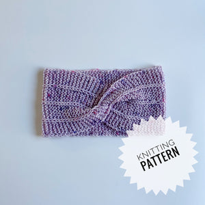 Lakeshore Ear Warmer Lite | Knitting Pattern